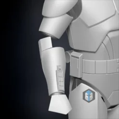 Phase 2 Animated Clone Trooper Armor - 3D Print Files -Galacticarmory Store rght frrm scaled