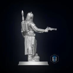 Boba Fett Figurine - Pose 4 - 3D Print Files -Galacticarmory Store sd 1 fnl 892e7ee5 88fa 4094 9d18 7f3b2ddf4603