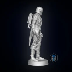 Mandalorian Figurine Season 2 - Pose 3 - 3D Print Files -Galacticarmory Store sd 1 fnl eb782ba5 e47a 43fc 8e41 d9ca22e513fc scaled