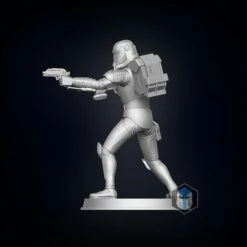 Bad Batch Hunter Figurine - Pose 2 - 3D Print Files -Galacticarmory Store sd fnl 1131987b 1089 44b3 9368 86ddc7708f50
