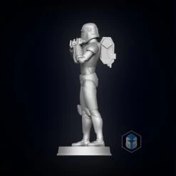 Bad Batch Hunter Figurine - Pose 3 - 3D Print Files -Galacticarmory Store sd fnl 63efe6ff e5cf 48ed bc2e 51a4b52d85ef