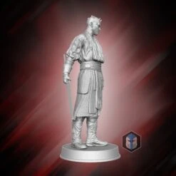 Darth Maul Figurine - Pose 1 - 3D Print Files -Galacticarmory Store sd fnl 66bc248e ea90 4d6b 9f1b 3b41a32295da
