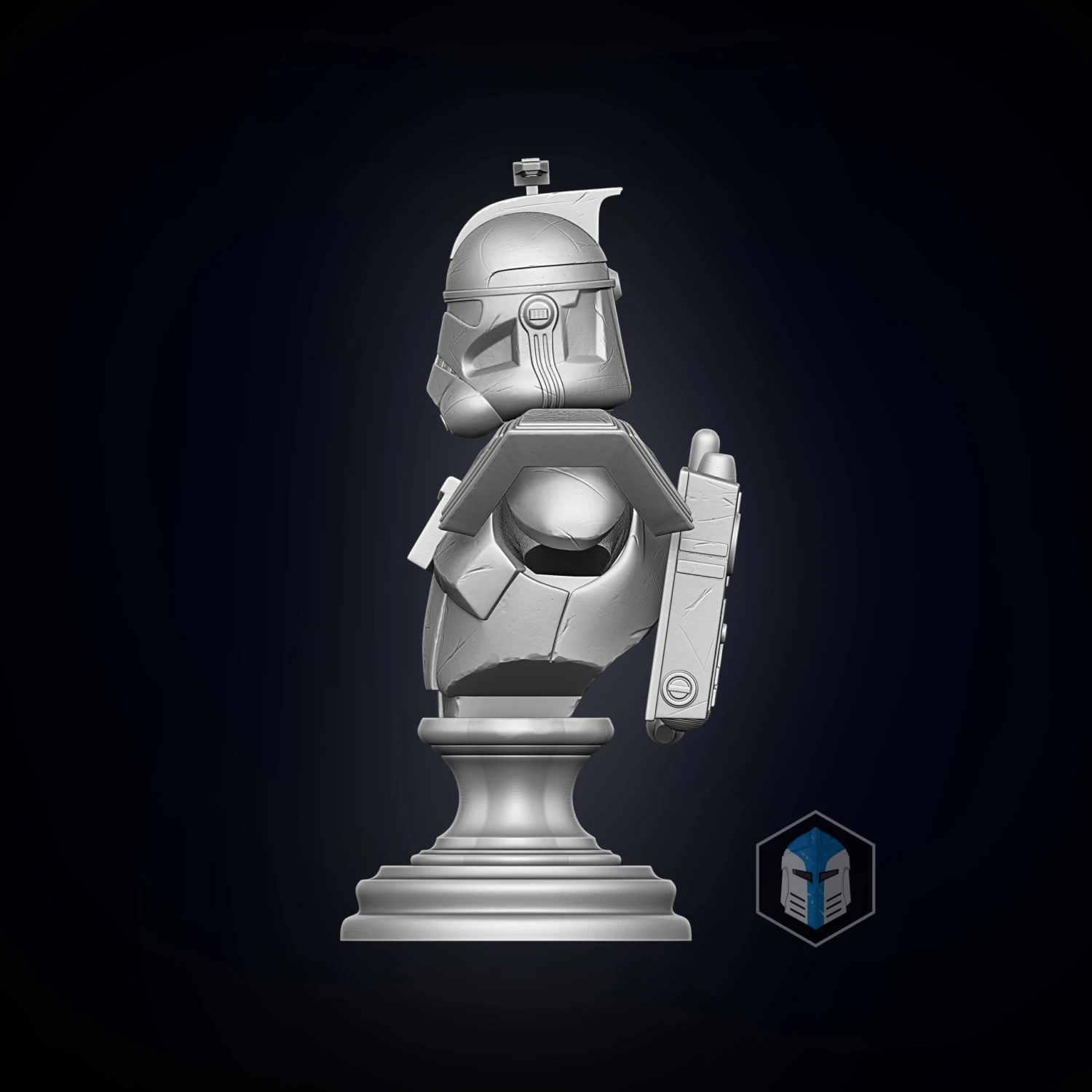 ARC Trooper Bust - 3D Print Files 6 ARC Trooper Bust - 3D Print Files - Image 4