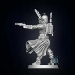 Boba Fett Figurine - Pose 3 - 3D Print Files -Galacticarmory Store sd fnl 806c03b9 8569 4078 9b6f 4a7a94b0cdcd
