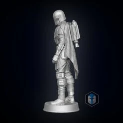Mandalorian Figurine Season 2 - Pose 3 - 3D Print Files -Galacticarmory Store sd fnl b9926e12 15ed 4513 8db3 9d9f9efb3651