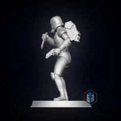 Bad Batch Hunter Figurine - Pose 4 - 3D Print Files -Galacticarmory Store sd fnl d660c57b 4834 4587 8f3b fce9ca69699a