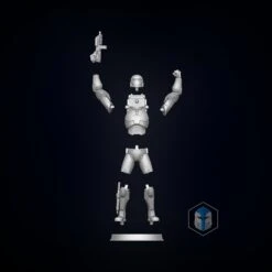 Bad Batch Wrecker Figurine - Pose 5 - 3D Print Files -Galacticarmory Store sprtd fnl 45d677b3 77b4 4d67 8202 2eb1b3e6e3fc