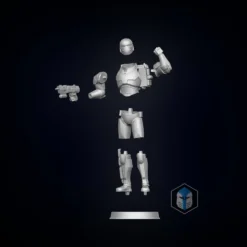 Bad Batch Wrecker Figurine - Pose 3 - 3D Print Files -Galacticarmory Store sprtd fnl 4b240811 4e9a 4402 932a b8663c425847 scaled