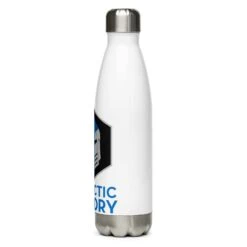 Stainless Steel Water Bottle - Galactic Armory Logo -Galacticarmory Store stainless steel water bottle white 17oz left 633347daa2e7c