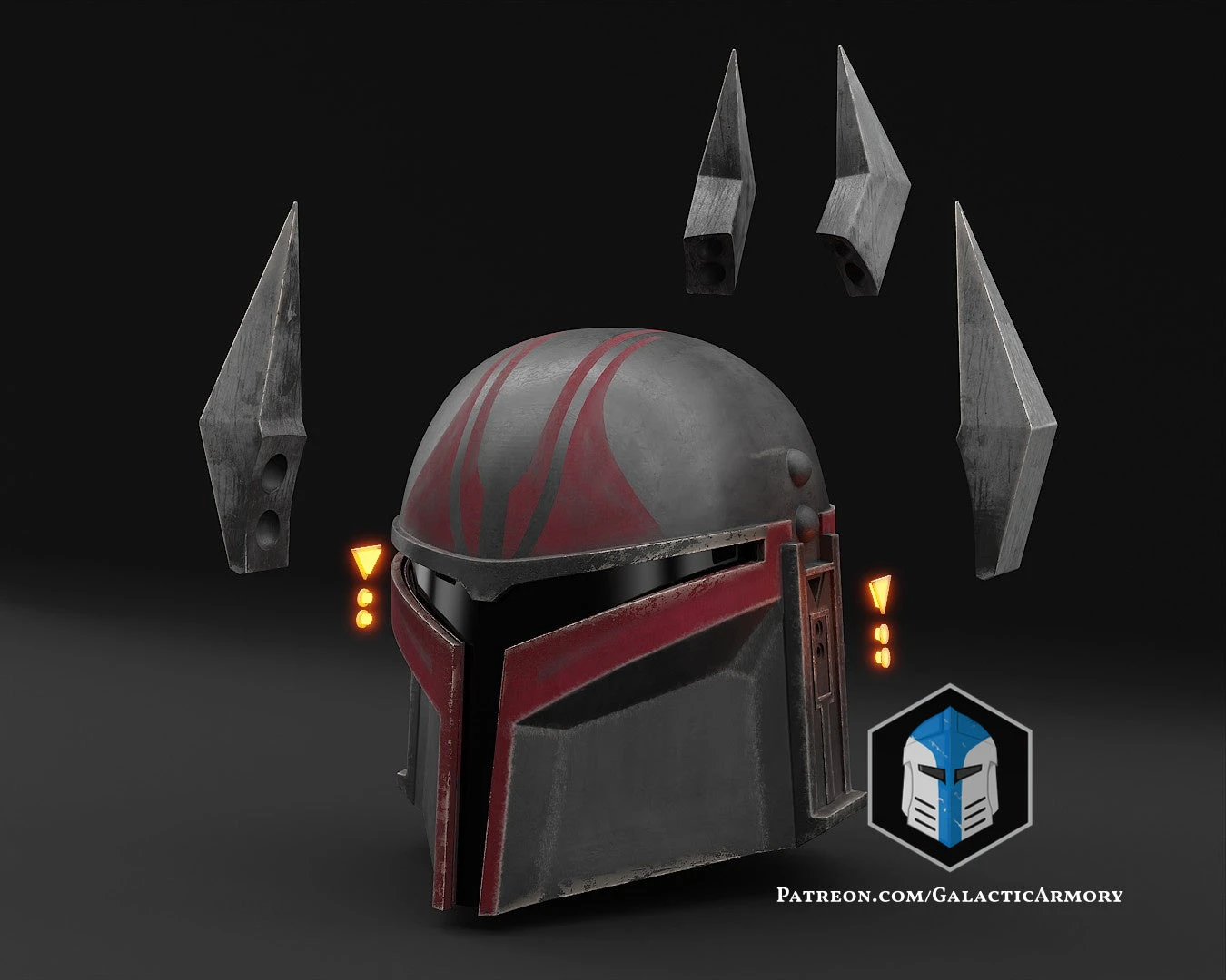 Gar Saxon Helmet - 3D Print Files 7 Gar Saxon Helmet - 3D Print Files - Image 5