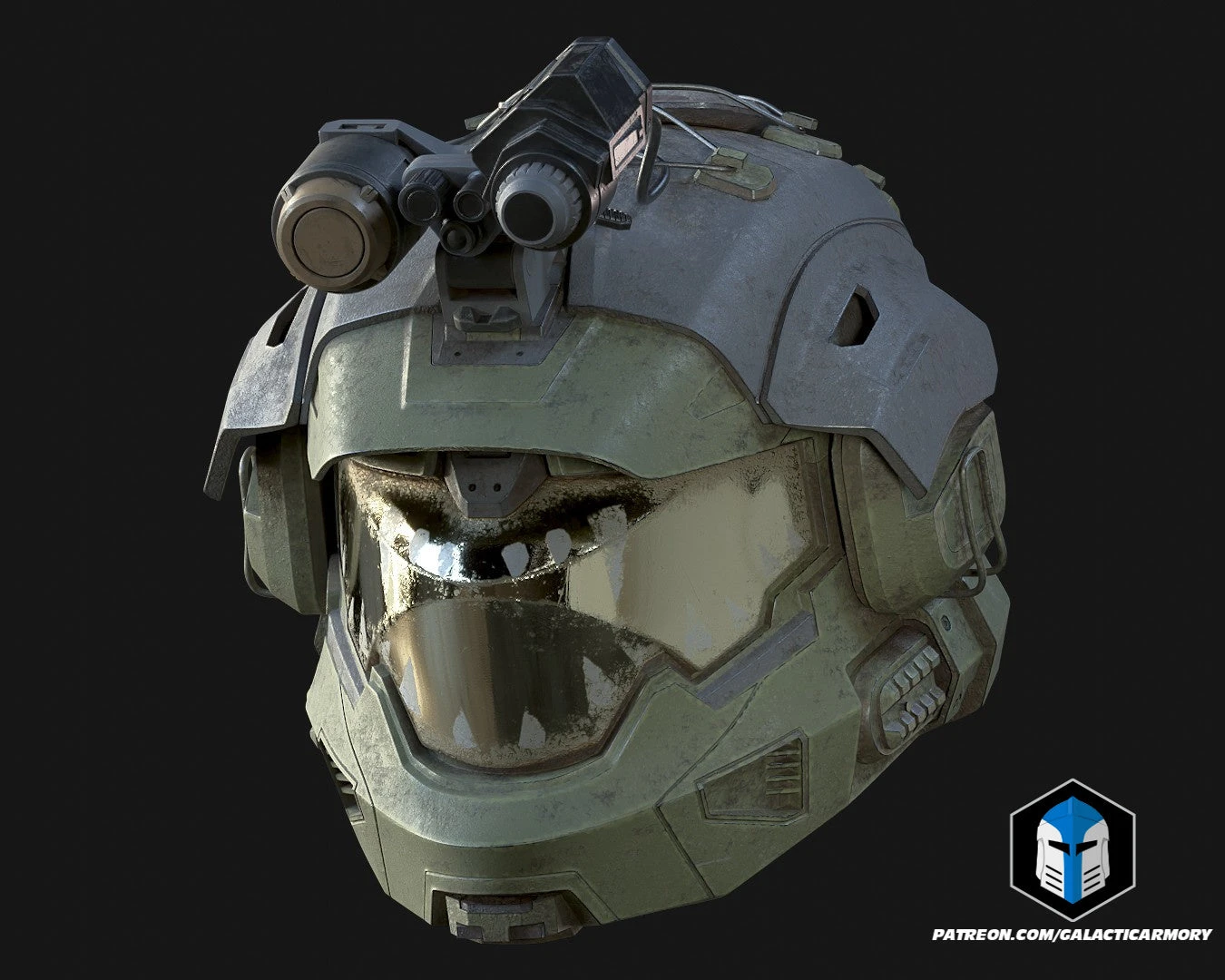 Infinite Artaius Helmet - 3D Print Files 6 Infinite Artaius Helmet - 3D Print Files - Image 4