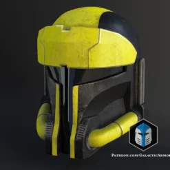 Hazmat Mandalorian Helmet - 3D Print Files -Galacticarmory Store ts 11