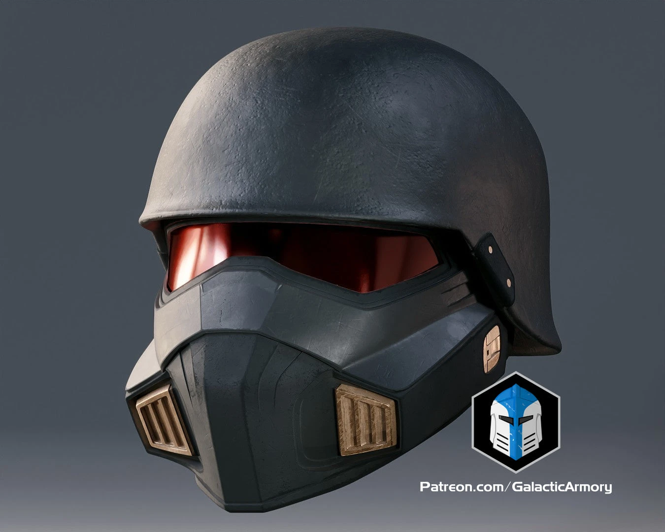 Helldivers 2 Helmet - Light Gunner - 3D Print Files 15 Helldivers 2 Helmet - Light Gunner - 3D Print Files - Image 13