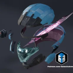 Reach Air Assault - Kat Helmet - 3D Print Files -Galacticarmory Store tsa n