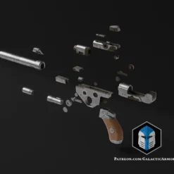 Jedi: Survivor Arakyd Heavy Blaster - 3D Print Files -Galacticarmory Store tsa 1 51317cc8 665c 4cb1 897d b63dbe541158