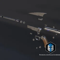 Caij Vanda's Blaster - 3D Print Files -Galacticarmory Store tsa 1 59ae5508 2b66 4d65 aebd ab6d60a0deec