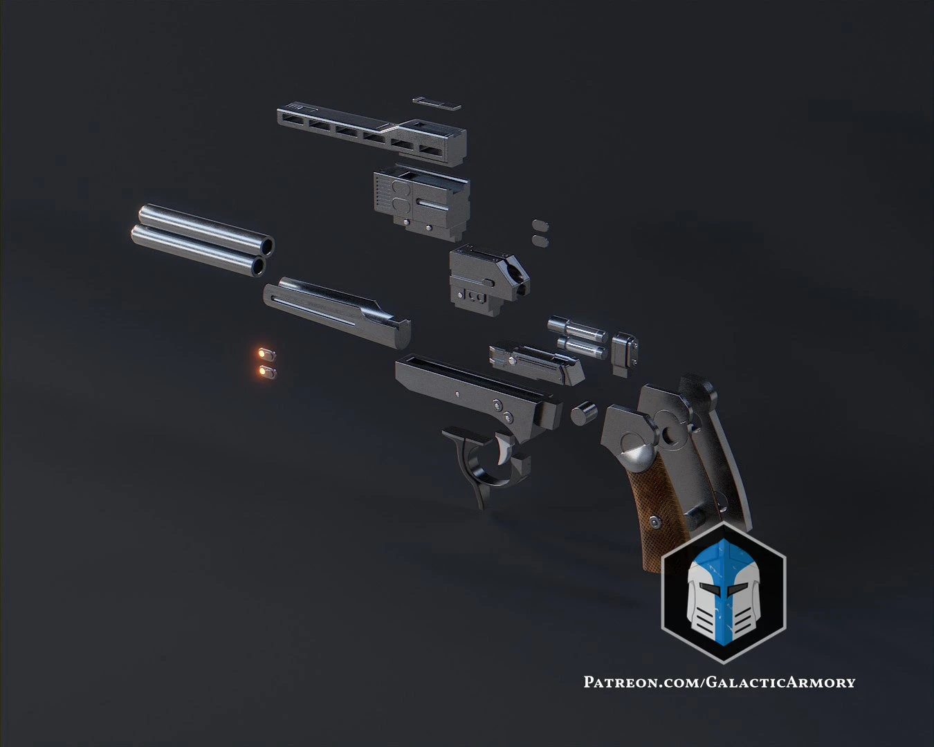 Quickdraw Blaster - 3D Print Files 9 Quickdraw Blaster - 3D Print Files - Image 7