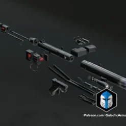 E-11D Blaster Rifle - 3D Print Files -Galacticarmory Store tsa 4 1288b4d4 2eb7 4c27 805b 21bf58d2357f