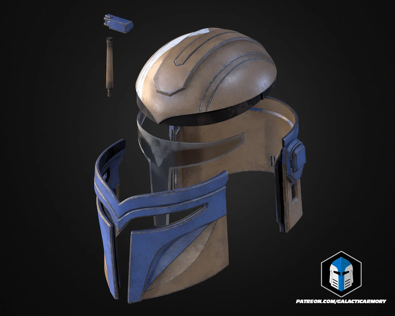 Mando Loyalty Helmet And Armor - 3D Print Files 16 Mando Loyalty Helmet And Armor - 3D Print Files - Image 14
