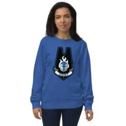 Unisex Organic Sweatshirt - Galactic Armory ODST -Galacticarmory Store unisex organic sweatshirt royal blue front 648234266d96a