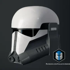 Imperial Mandalorian Commando Helmet - 3D Print Files -Galacticarmory Store v30001