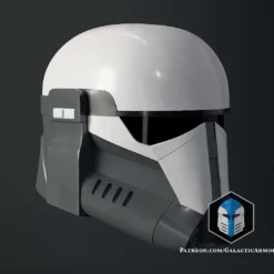 Imperial Mandalorian Commando Helmet - 3D Print Files -Galacticarmory Store v30007