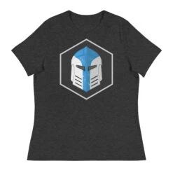 Women's Relaxed T-Shirt - Galactic Armory Logo -Galacticarmory Store womens relaxed t shirt dark grey heather front 6333436c25e86